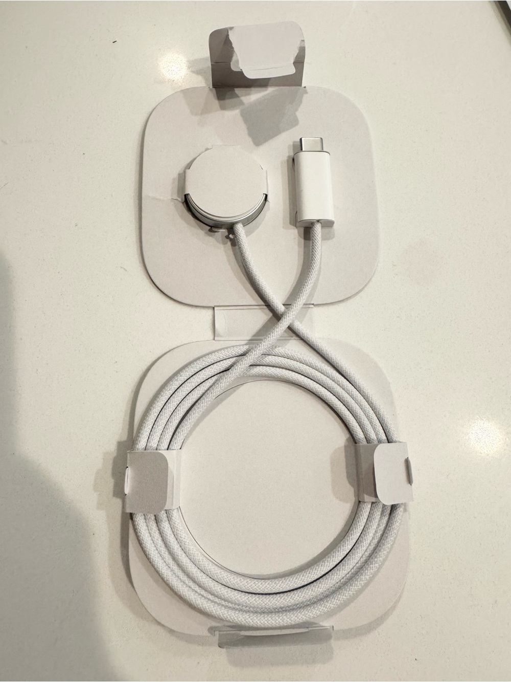 Apple USB-C to Apple Watch Braided Magnetic Fast Charger Cable 1m